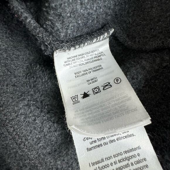 Columbia Gray Fleece Full Zip Jacket Size Small Outdoor Minimalist Neutral Women - Picture 2 of 7